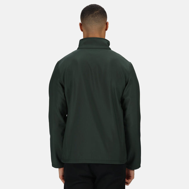 Dark Spruce-Black - Lifestyle - Regatta Standout Mens Ablaze Printable Softshell Jacket