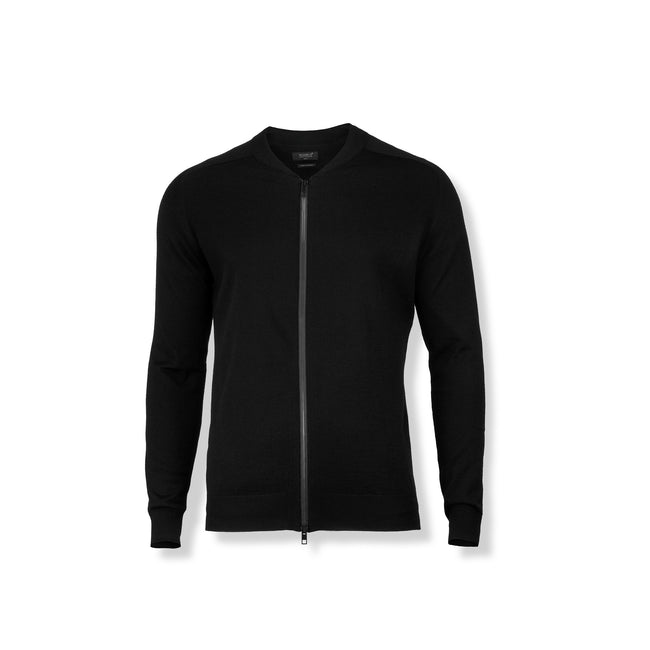 Black - Front - Nimbus Mens Phoenix Knitted Cardigan