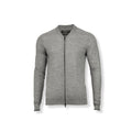 Gray Melange - Front - Nimbus Mens Phoenix Knitted Cardigan