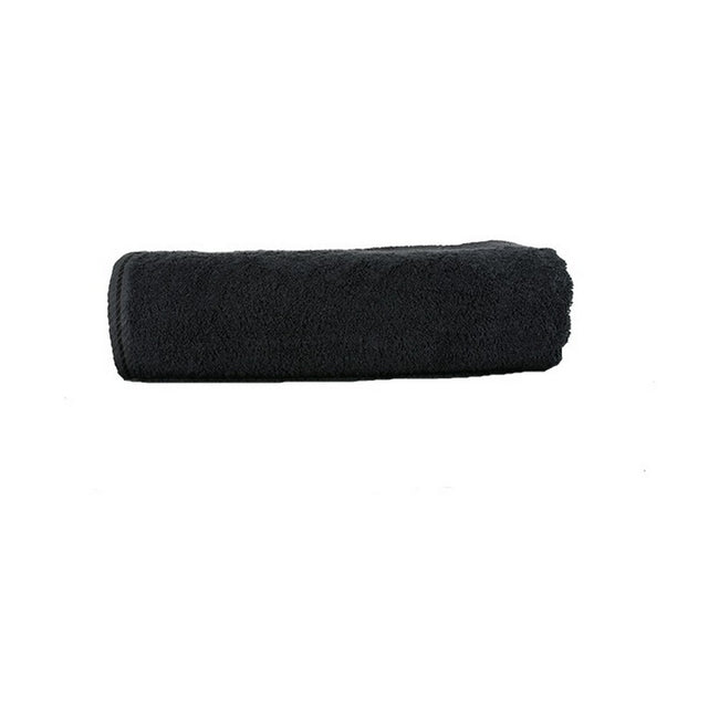 Black - Front - A&R Towels Ultra Soft Bath towel
