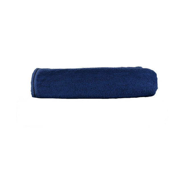 French Navy - Front - A&R Towels Ultra Soft Bath towel
