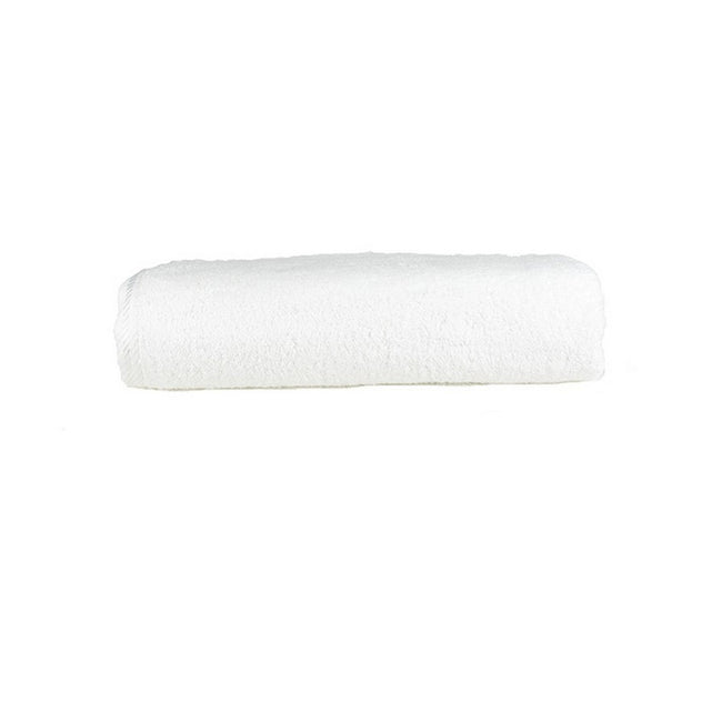 White - Front - A&R Towels Ultra Soft Bath towel