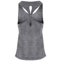 Black Melange - Back - TriDri Womens-Ladies Yoga Knot Undershirt