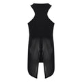 Black - Back - Tombo Womens-Ladies Open Back Undershirt