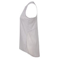 Light Grey - Side - Tombo Womens-Ladies Open Back Undershirt