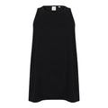 Black - Front - Tombo Womens-Ladies Open Back Undershirt