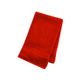 Fire Red - Front - A&R Towels Ultra Soft Hand towel