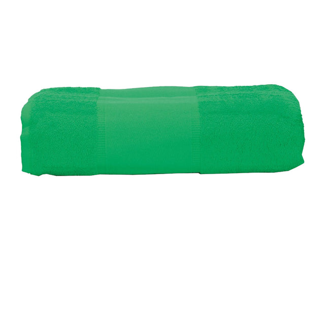 Irish Green - Front - A&R Towels Print-Me Guest Towel