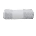 Light Gray - Front - A&R Towels Print-Me Guest Towel
