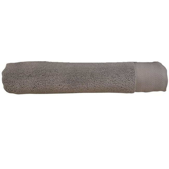 Pure Gray - Front - A&R Towels Pure Luxe Bath Towel