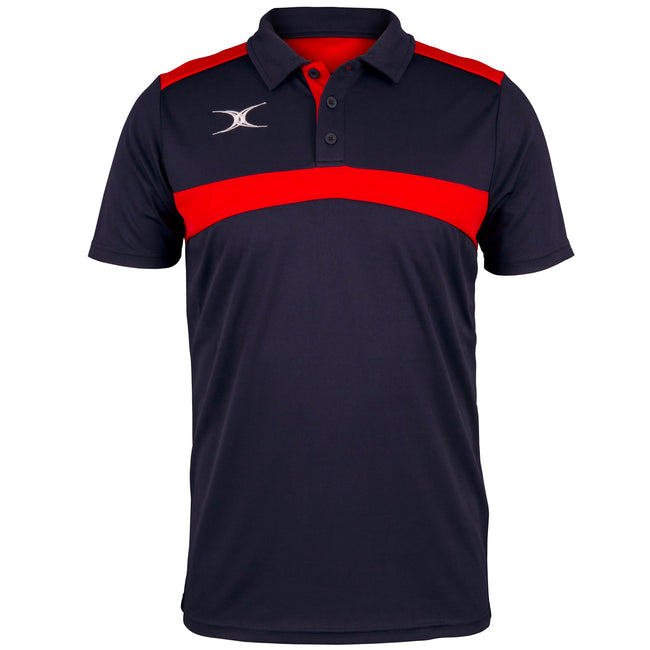 Dark Navy - Back - Gilbert Mens Photon Polo Shirt