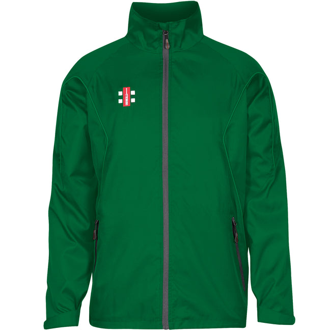 Green - Front - Gray-Nicolls Adults Unisex Storm Training Jacket