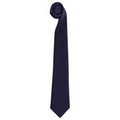 Navy - Front - Premier Tie - Men Plain Work Tie (Pack of 2)