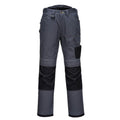 Zoom Gray-Black - Front - Portwest Mens Urban Work Pants