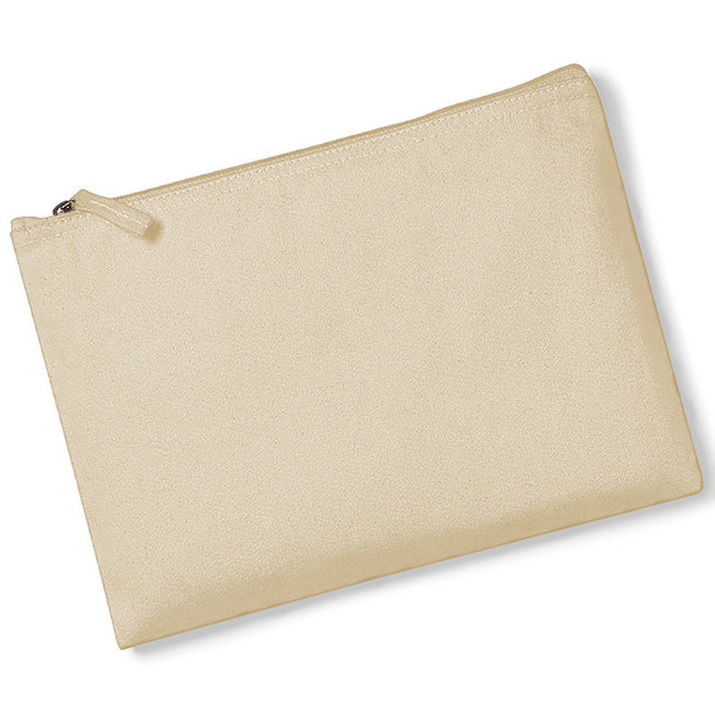 Natural - Back - Westford Mill EarthAware Accessory Pouch