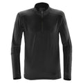 Black-Carbon - Front - Stormtech Mens Pulse Fleece Pullover