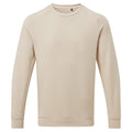 Natural - Front - Asquith & Fox Mens Crew Neck Sweatshirt