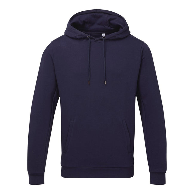 Navy - Front - Asquith & Fox Mens Hoodie