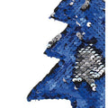 Blue-Silver - Back - Christmas Shop 1in Reversible Sequin Tree