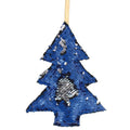 Blue-Silver - Front - Christmas Shop 1in Reversible Sequin Tree