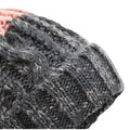 Graphite Gray-Blush - Back - Beechfield Unisex Adults Apres Cuffed Beanie