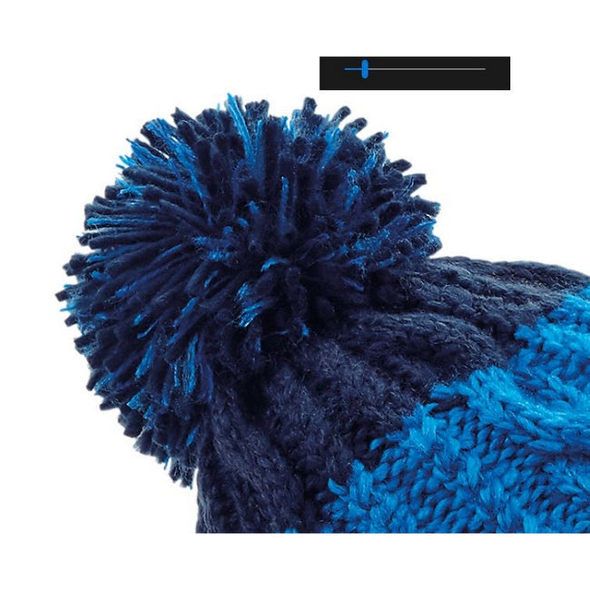 Graphite Gray-Blush - Lifestyle - Beechfield Unisex Adults Apres Cuffed Beanie