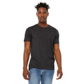 Dark Gray Heather - Back - Bella + Canvas Unisex Sueded Tee