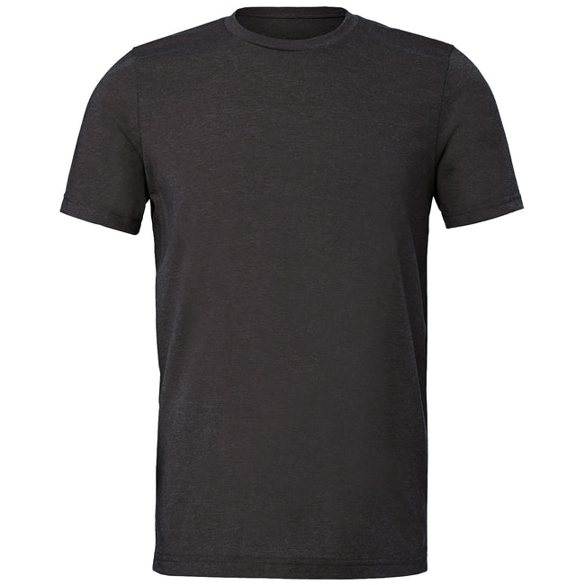Dark Gray Heather - Front - Bella + Canvas Unisex Sueded Tee