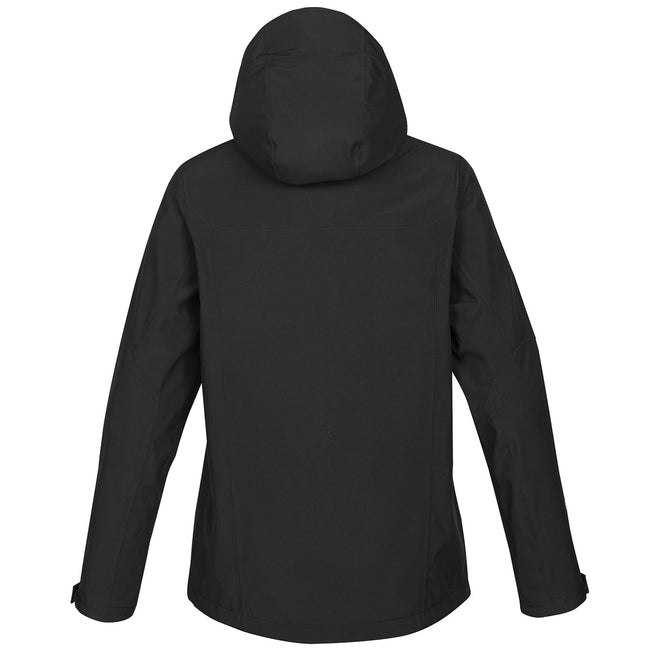 Black- Carbon - Side - Stormtech Mens Patrol Technical Softshell Jacket