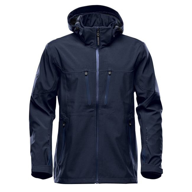 Navy- Navy - Front - Stormtech Mens Patrol Technical Softshell Jacket