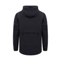 Navy - Back - Front Row Mens Pullover Half-zip Jacket