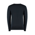 Navy - Back - Regular fit Arundel crew neck sweater