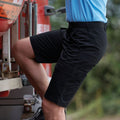 Black - Back - Pro RTX Mens Cargo Shorts