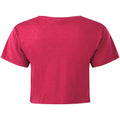 Hot Pink - Back - TriDri Womens-Ladies TriDri Crop Top
