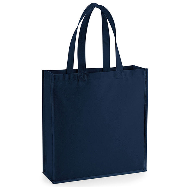 French Navy - Front - Westford Mill Gallery Canvas Tote