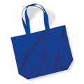 Bright Royal - Front - Westford Mill Premium Cotton Maxi Tote