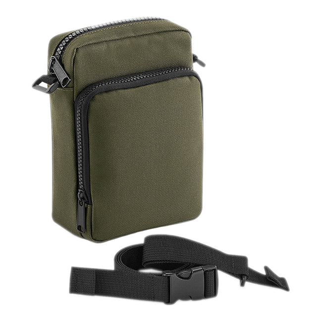Military Green - Front - Bagbase Modulr Multi Pocket Bag