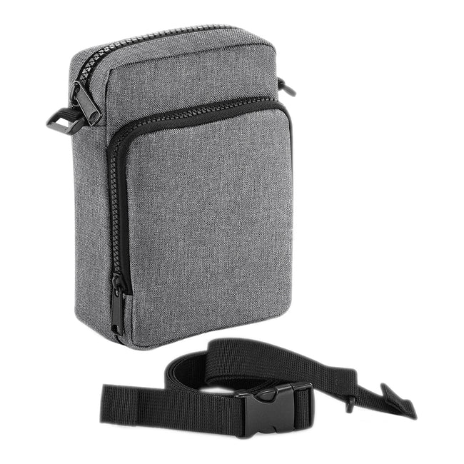 Gray Marl - Front - Bagbase Modulr Multi Pocket Bag