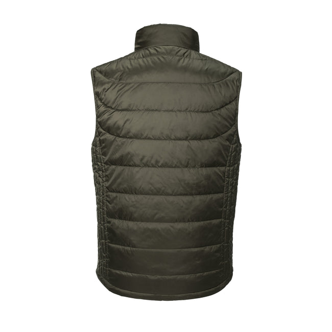 Dark Olive - Back - Russell Mens Nano Bodywarmer