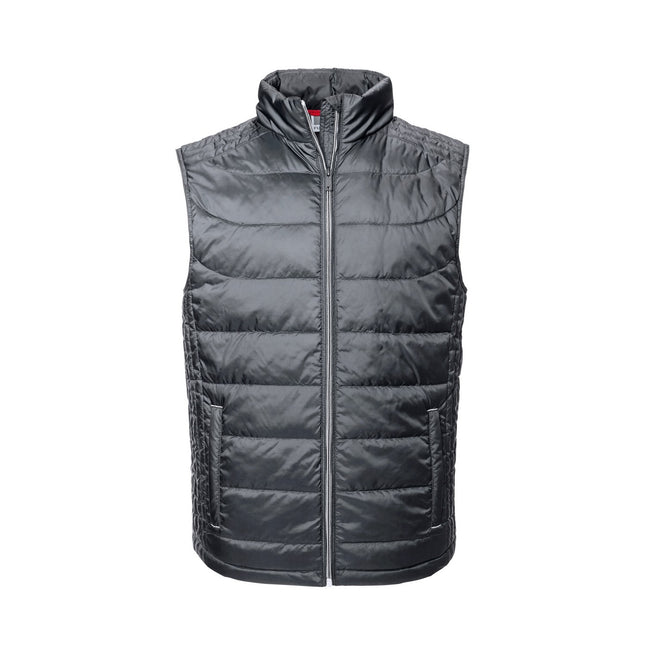 Iron Gray - Front - Russell Mens Nano Bodywarmer