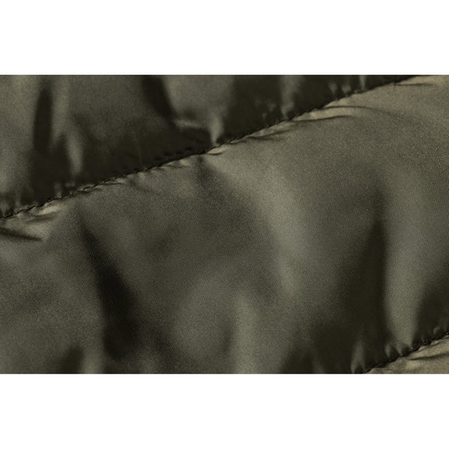 Dark Olive - Close up - Russell Mens Nano Bodywarmer