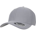 Gray - Front - Flexfit By Yupoong 110 Hybrid Cap