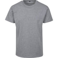 Heather Gray - Front - Build Your Brand Mens Basic T-Shirt