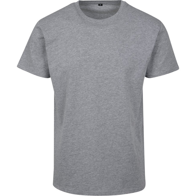 Heather Gray - Front - Build Your Brand Mens Basic T-Shirt