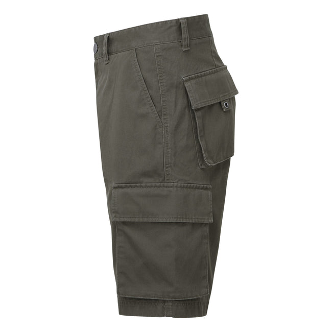 Slate - Back - Asquith & Fox Mens Cargo Shorts