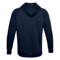 Academy Blue-Onyx White - Back - Under Armour Mens Hoodie
