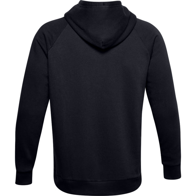 Black-Onyx White - Back - Under Armour Mens Hoodie