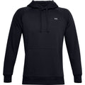 Black-Onyx White - Front - Under Armour Mens Hoodie