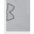 Steel Grey-Black - Close up - Under Armour Mens Tech Shorts
