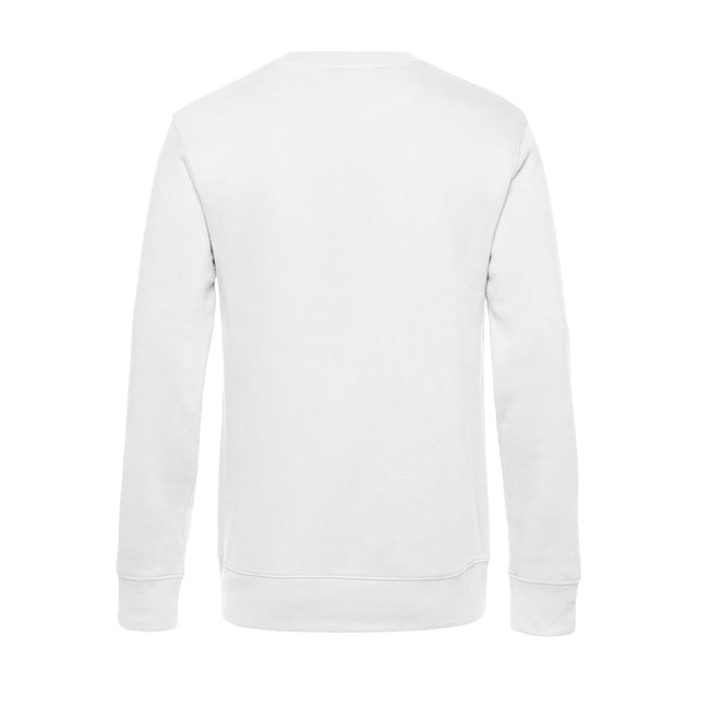 White - Back - B&C Mens King Sweatshirt